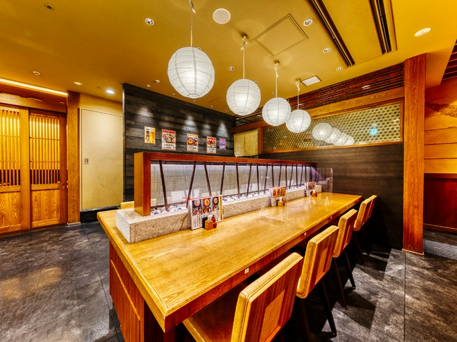 カウンター席がある