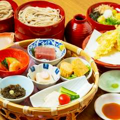 おいしい蕎麦を思い切り食べたい方に向けた一品『蕎麦遊膳』