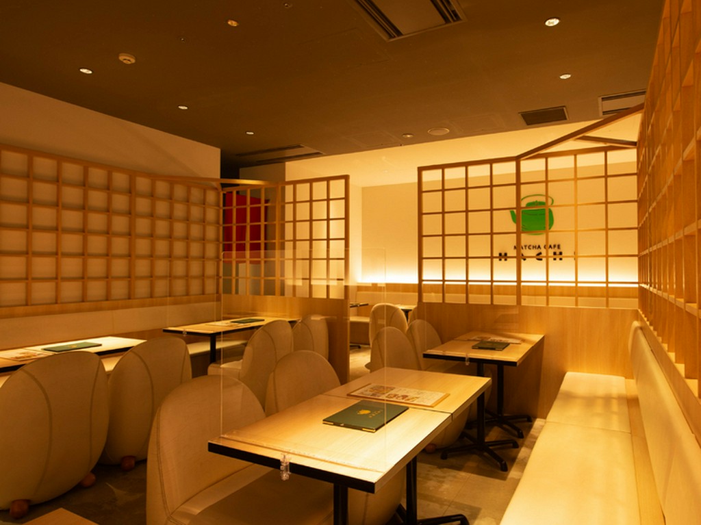 豊潤な抹茶の香りに包まれる、極上のリラックス空間