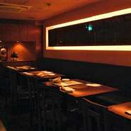 記念日でのご利用にもぴったりな店内です。