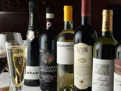 【紹興酒とワイン】の種類豊富にご用意しております