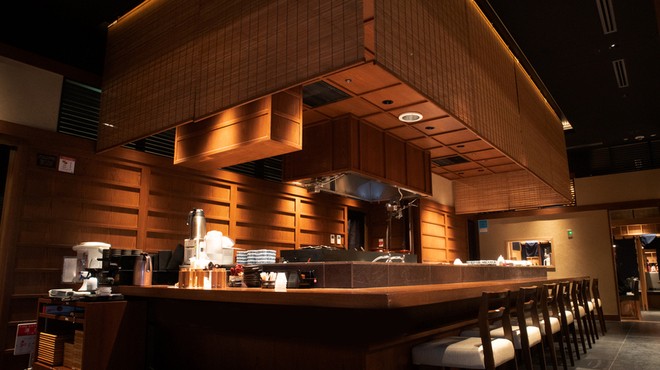 カウンター席がある