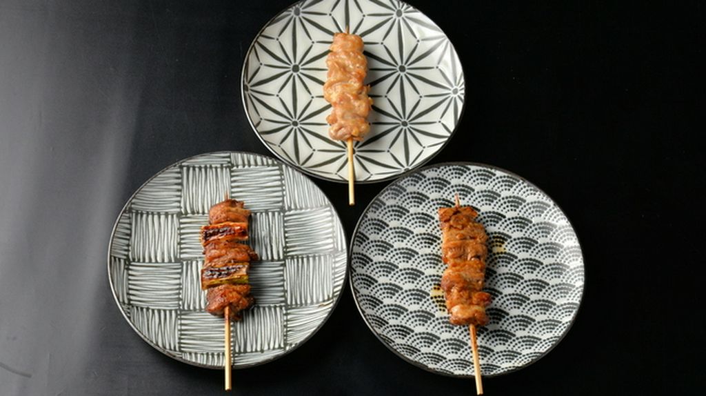 焼鳥盛り合わせ 三種