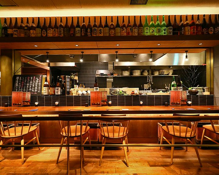 オープンキッチン!カウンター席