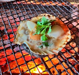 バター好きのための　帆立のバター醤油焼き