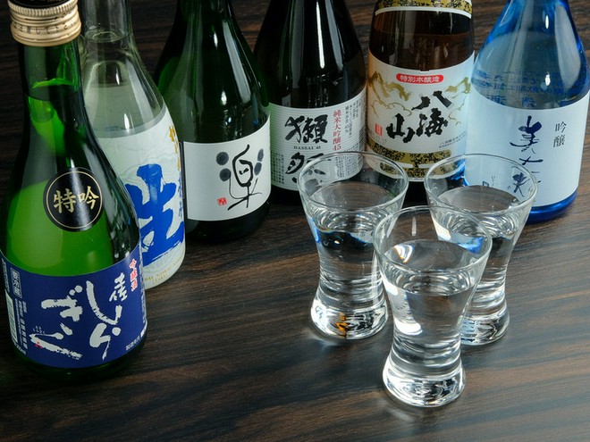 日本酒にこだわっている