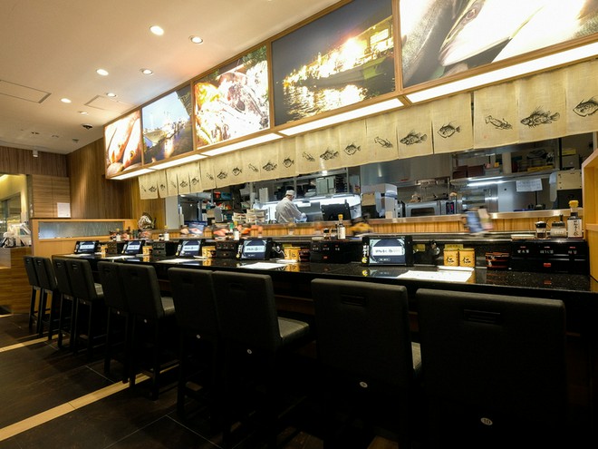 カウンター席がある