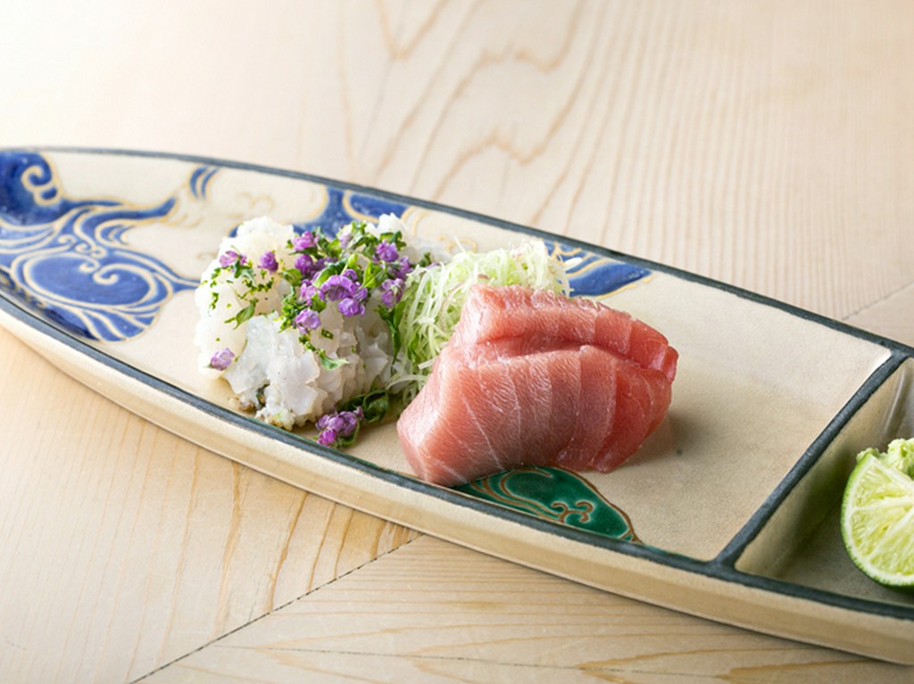 旬の魚介の魅力を最大限に引き出した『造り』