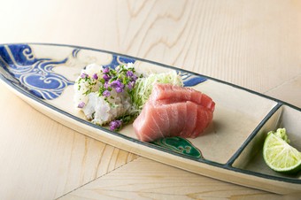 旬の魚介の魅力を最大限に引き出した『造り』