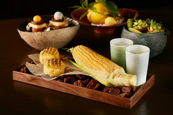 旬の素材をまるごと味わう前菜『5種のフィンガーフード』