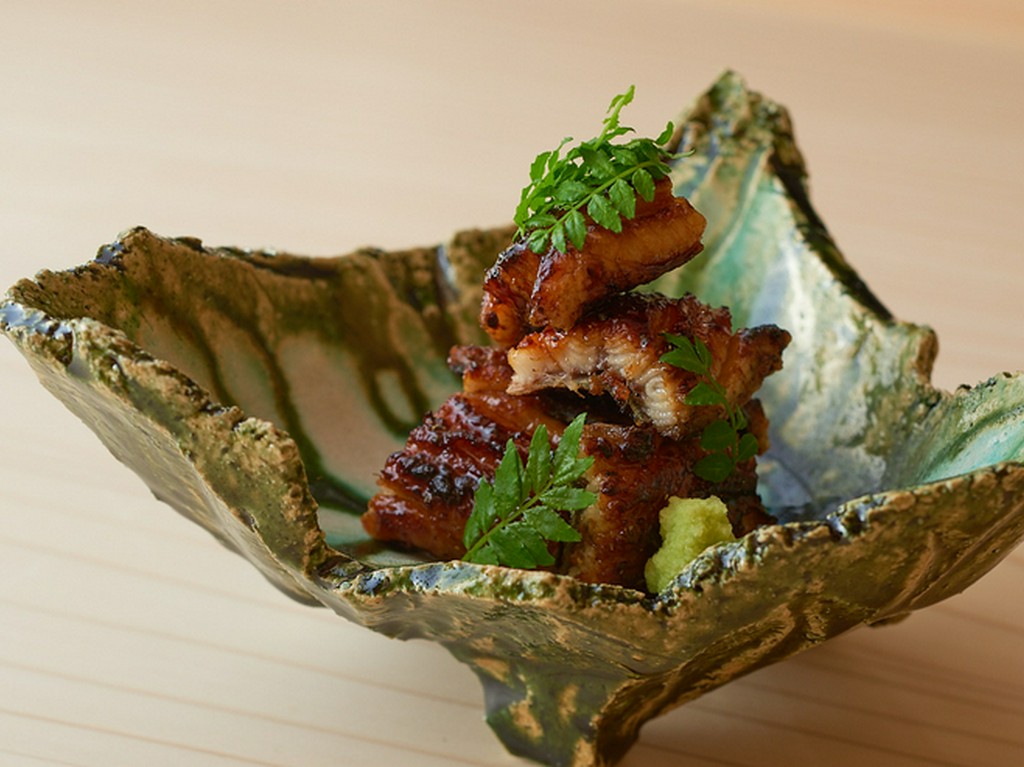 ふっくらとした食感の『鰻の山椒焼き』