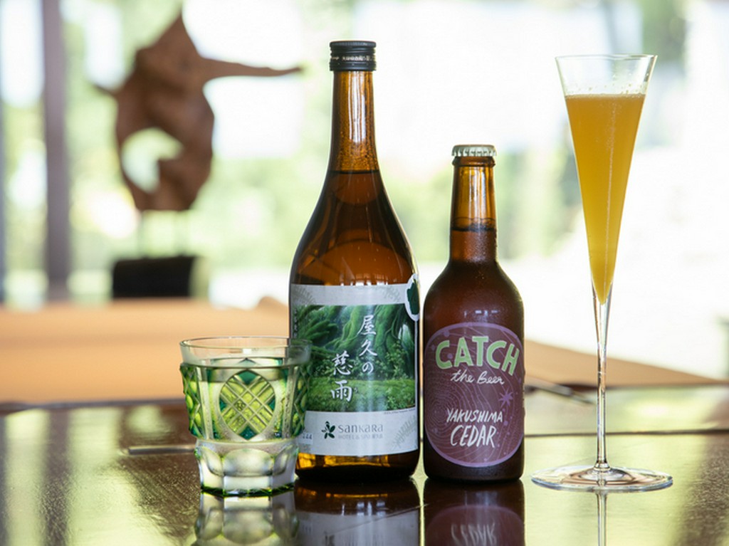 地元の焼酎からクラフトビールまで飲み物も地産の物がずらり				