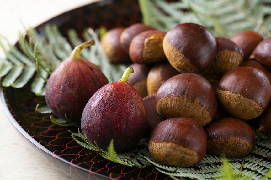 秋の京都を代表する2つの山の食材