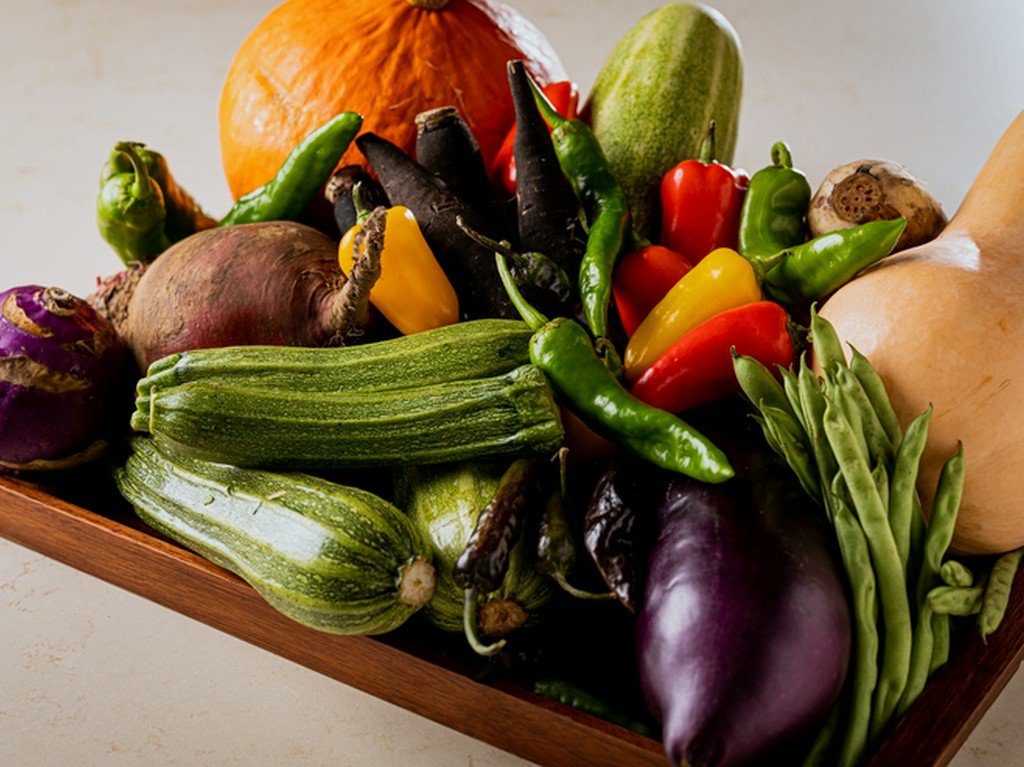 シェフが見つけた地方の生産者たちの食材