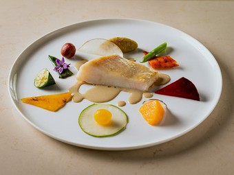 料理は野菜や魚が中心。環境に配慮し未来につながる料理を