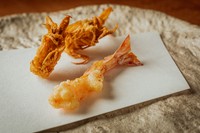 海の香り引き立つ『海老の天ぷら』