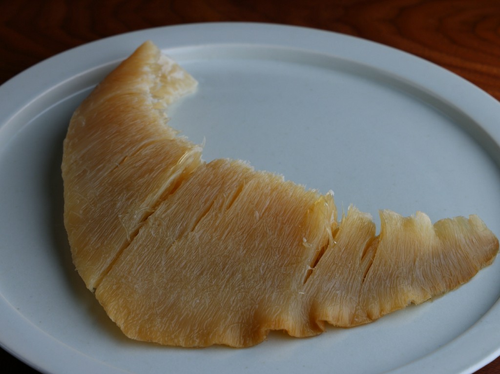 フカヒレに使うのは、上質は肉厚の毛鹿鮫				