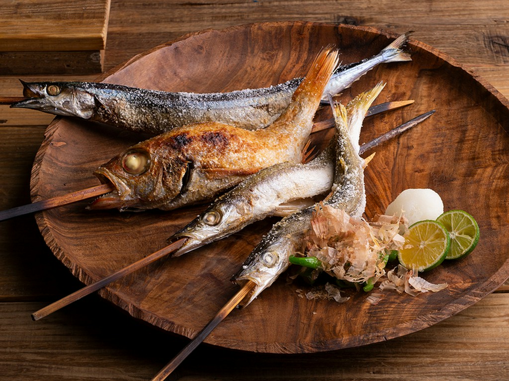 【創和堂】名物・遠火の直火でじっくり焼いた『原始焼き』