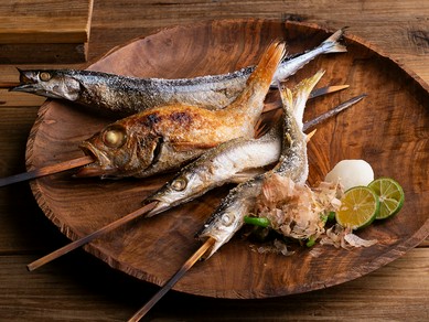 【創和堂】名物・遠火の直火でじっくり焼いた『原始焼き』