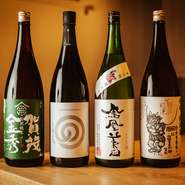 伊達鶏のおいしさをより高められる日本酒を、幅広くセレクト