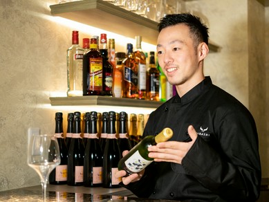 ワインをはじめ、様々なお酒をご用意。