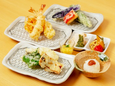 季節の旬の素材と創作の味をラインナップした『鱧・鯖西京漬け夏野菜コース』