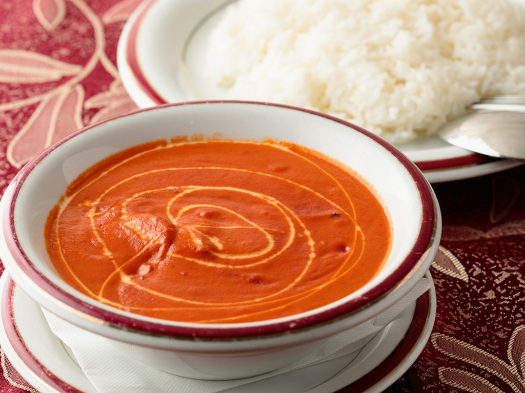 クリーミーでマイルド。バターの風味豊かな『バターチキンカレー』