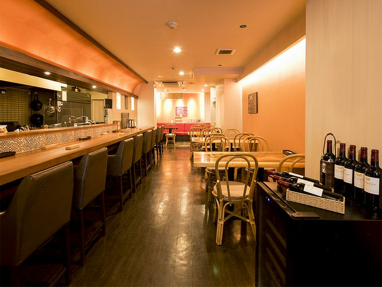 アットホームな雰囲気の店内