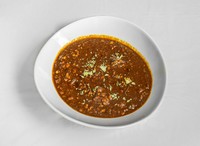 キーマカレーに特別なスパイスを加えた辛口カレー