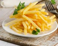 ポピュラーなフライドポテトにインドの香辛料で味付けしました!