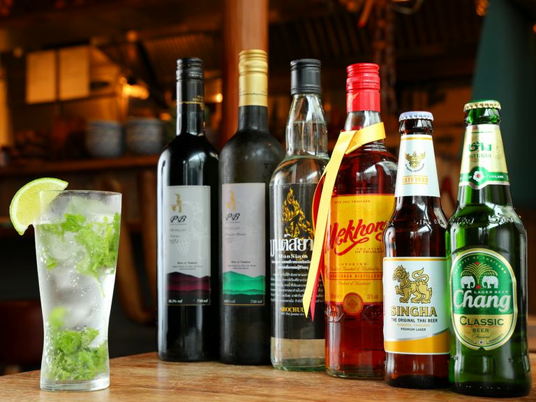 シンハービールやチャーンビール他、評判も上々の「PBワイン」も