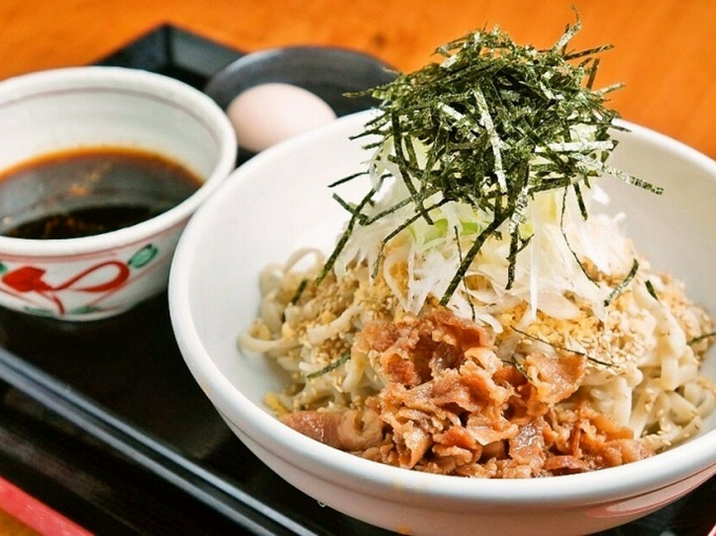 黑紅そば　ぶた　冷出汁