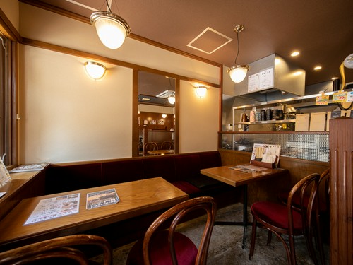 クラシックなカフェのようなおしゃれな雰囲気