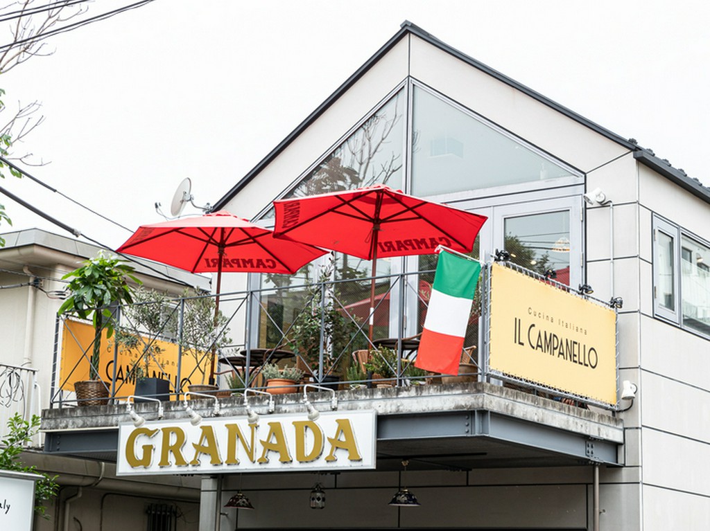 自由が丘にたたずむイタリア料理店
