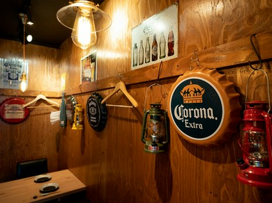 ウッディでお洒落な雰囲気