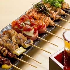 料理人の技とアイディアが光る『創作串10本盛り』