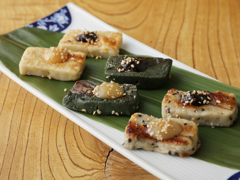 田楽味噌が味の決め手。もっちり食感の『京生麩の炭焼田楽』