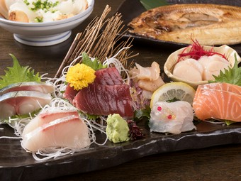 オホーツク海の旬の幸を盛り込んだ『いいとこ盛り』