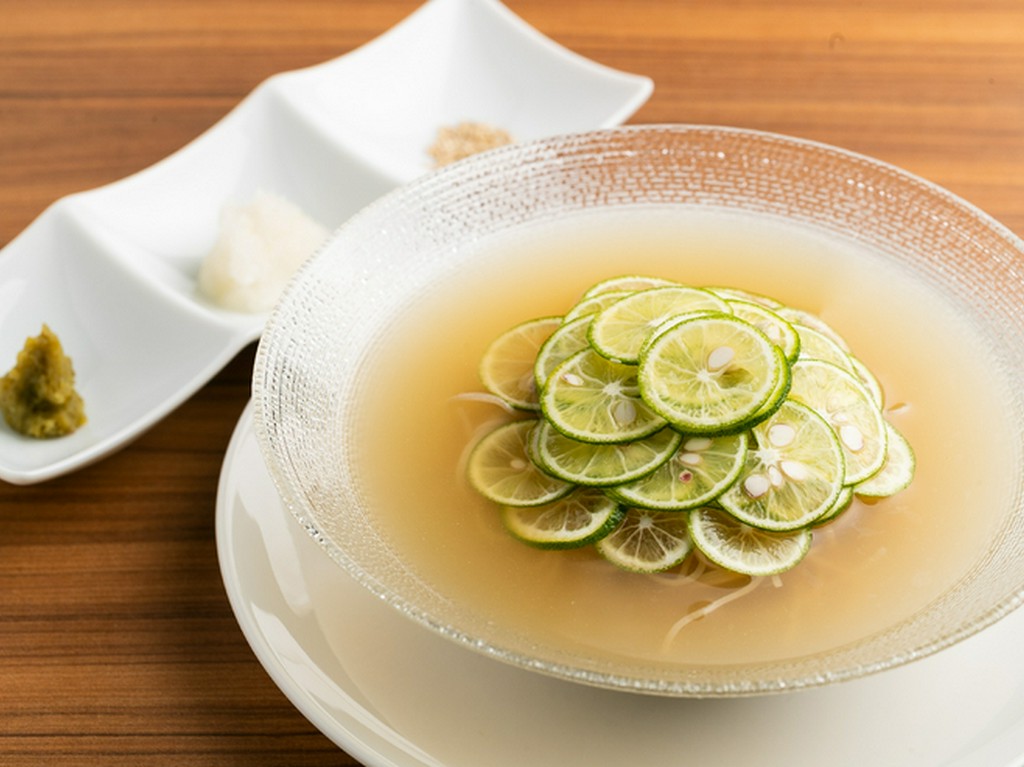 〆はこれで決まり！『すだち冷麺』