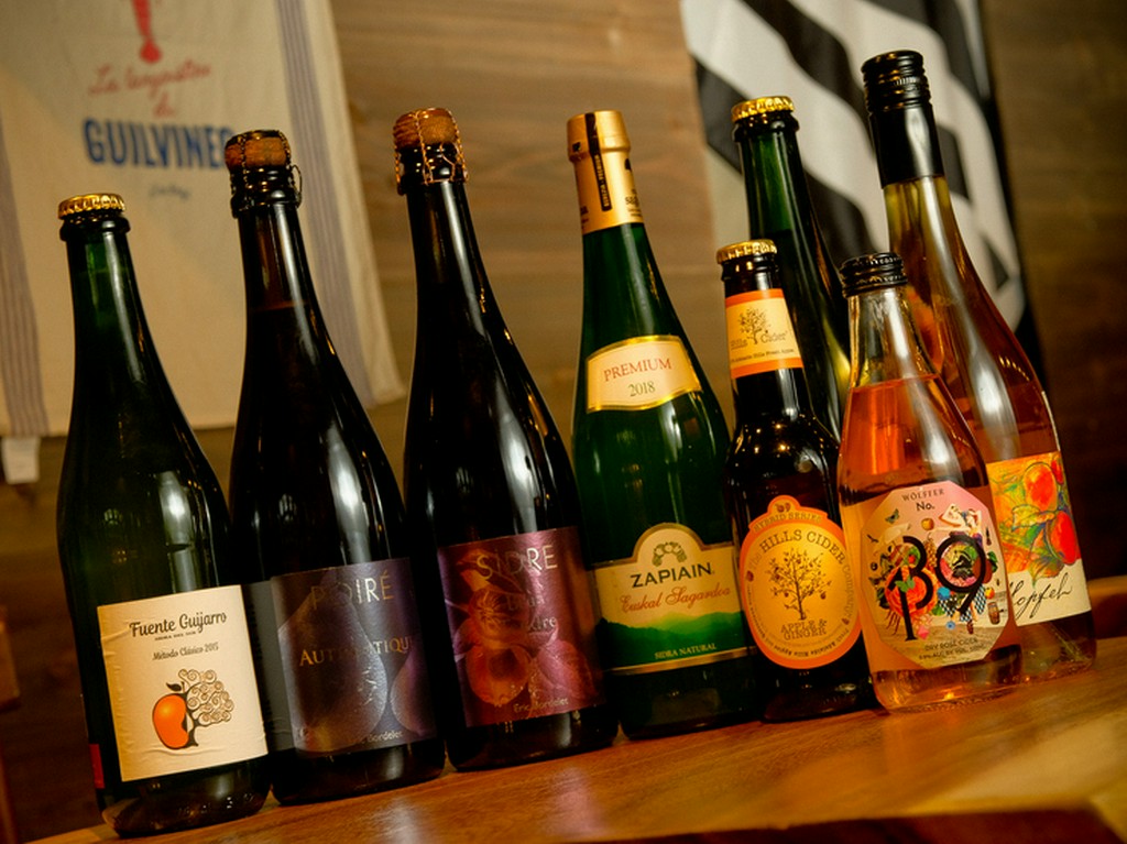 樽生やボトル、グラスまで『シードル』