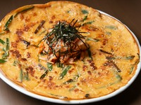 パリッとした薄焼きの『チヂミ』