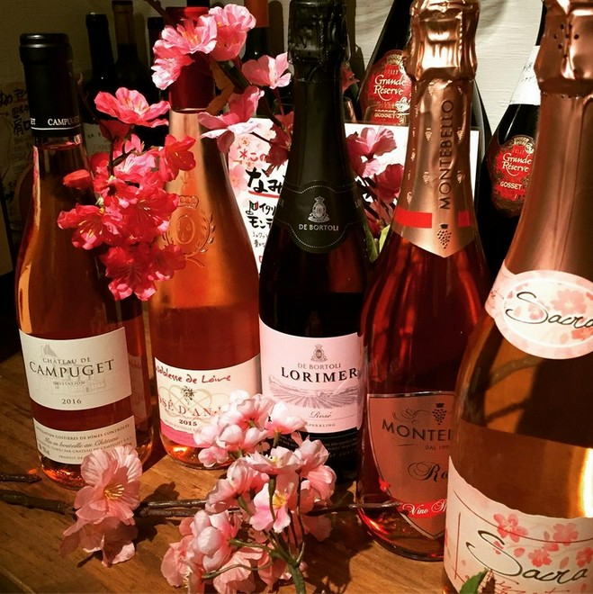 ワインにこだわっている