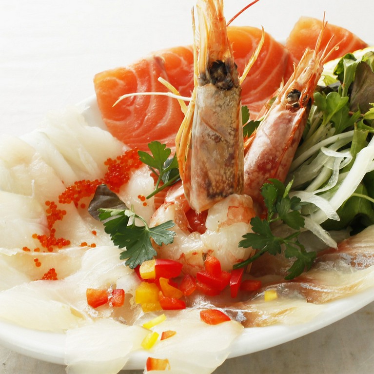 豪華！お肉もお魚も充実のフクキチコース