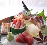 旬食材の前菜盛り合わせ
旬鮮魚お刺身盛り合わせ
真鯛と蛤、小海老、小松菜の紙包み焼き
瀬戸内産鮃の海老射込み、湯葉巻き揚げ
国産牛のローストビーフ 和風赤ワインソース
煮穴子の蒸籠ご飯
お口直しのデザート
