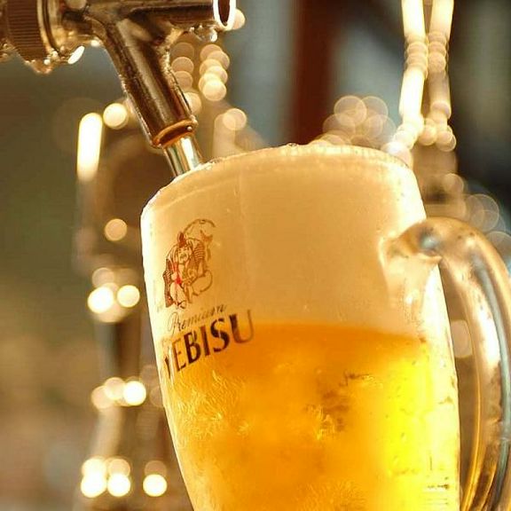 エビス生ビール　グラス