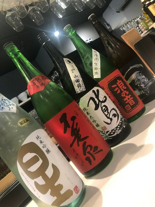日本酒にこだわっている