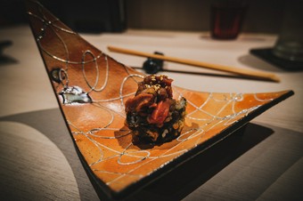 名物揚げ肉寿司