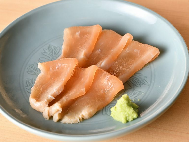 ムネ肉のすじめ