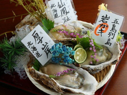 厳選牡蠣3品を999円で食べ比べ