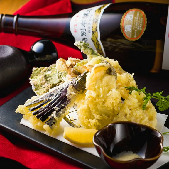 大粒!牡蠣天ぷら